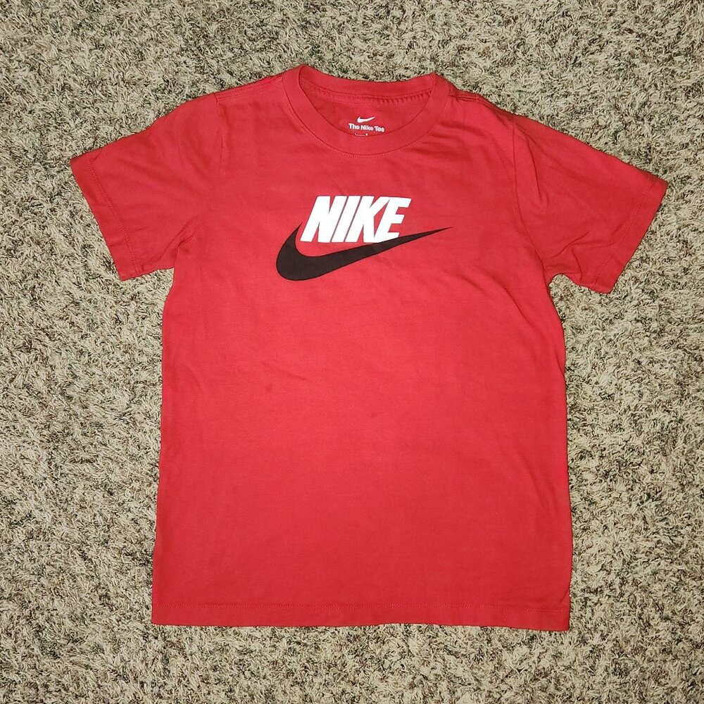 Nike Boy's "The Nike Tee" Cotton T-Shirt Size L - Picture 2 of 4